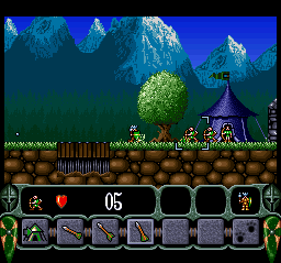 Royal Conquest (Japan) In game screenshot
